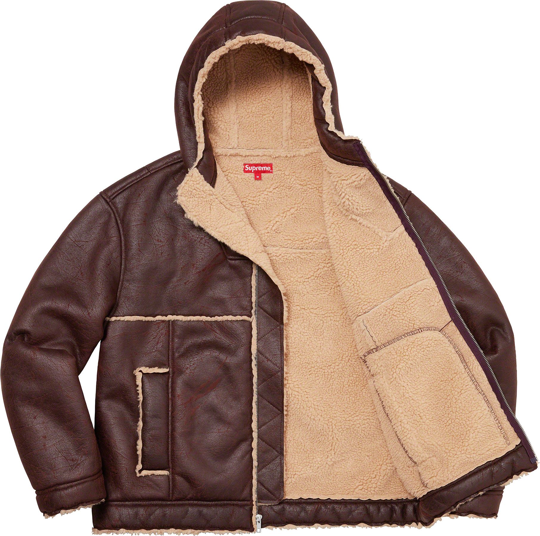 Faux Shearling Hooded Jacket - Spring/Summer 2023 Preview – Supreme