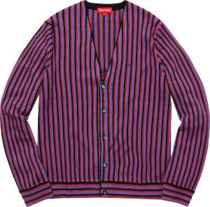 Micro Stripe Cardigan