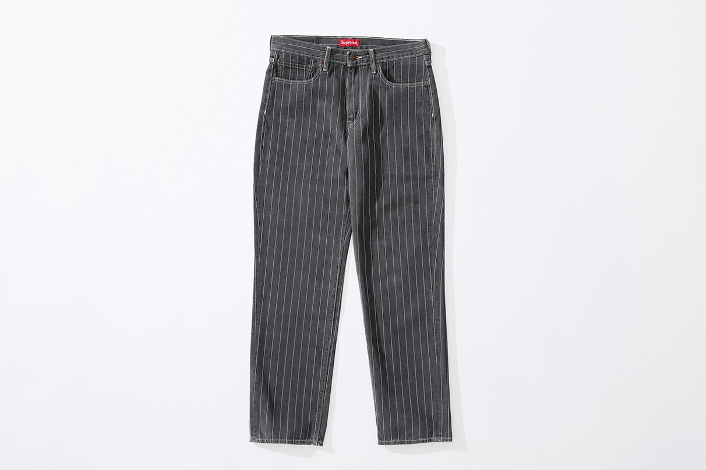Pinstripe 550 Jeans. (8/12)