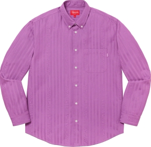 Jacquard Stripe Twill Shirt