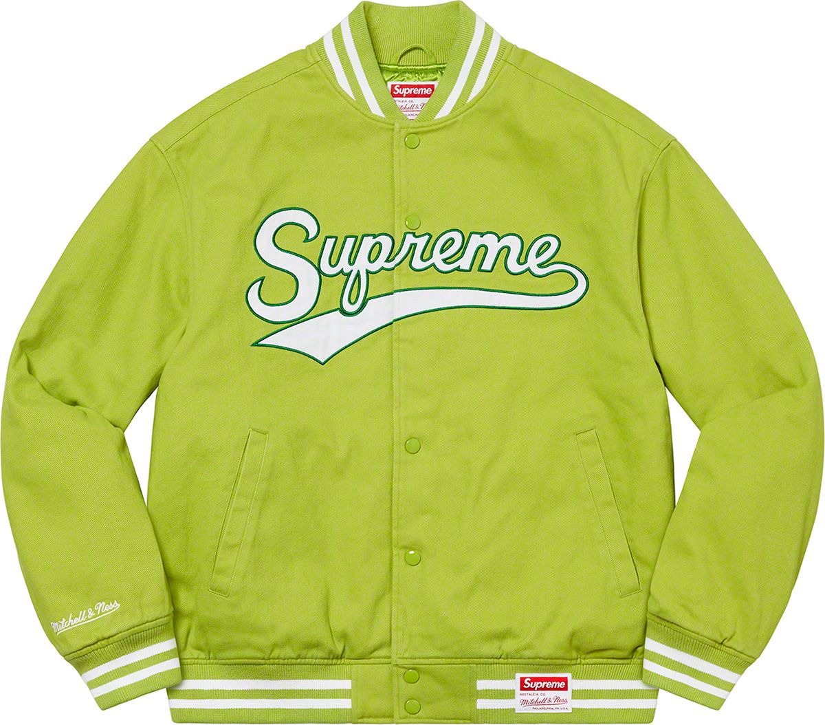 Supreme®/Mitchell & Ness® Doughboy Twill Varsity Jacket - Fall