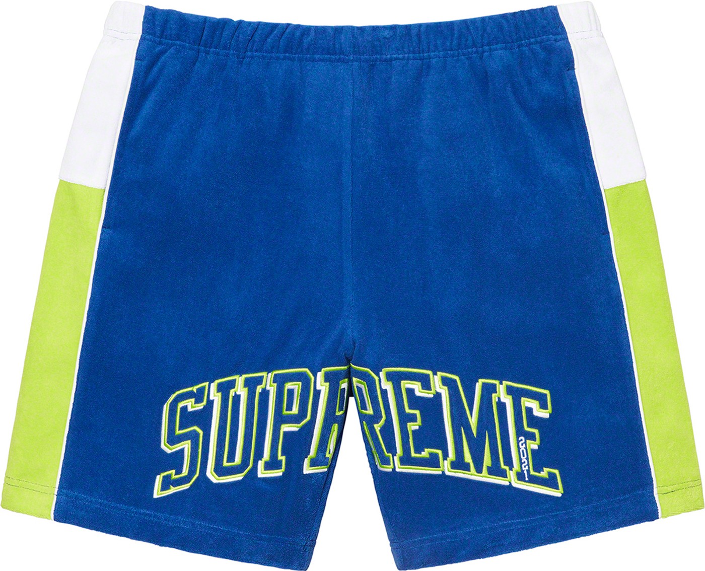 Supreme SS19 Topline Sweatshort Side Embroidered Logo Shorts