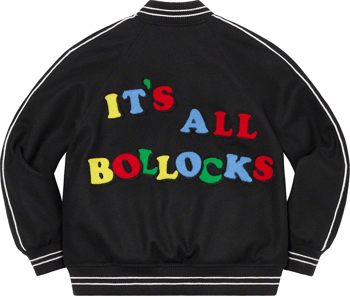 Jamie Reid It's All Bollocks Varsity Jacket - Spring/Summer 2021 