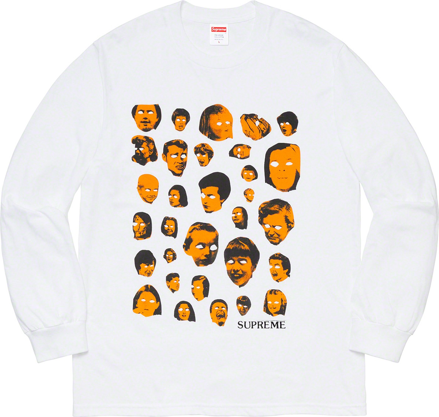Faces L/S Tee - Fall/Winter 2019 Preview – Supreme
