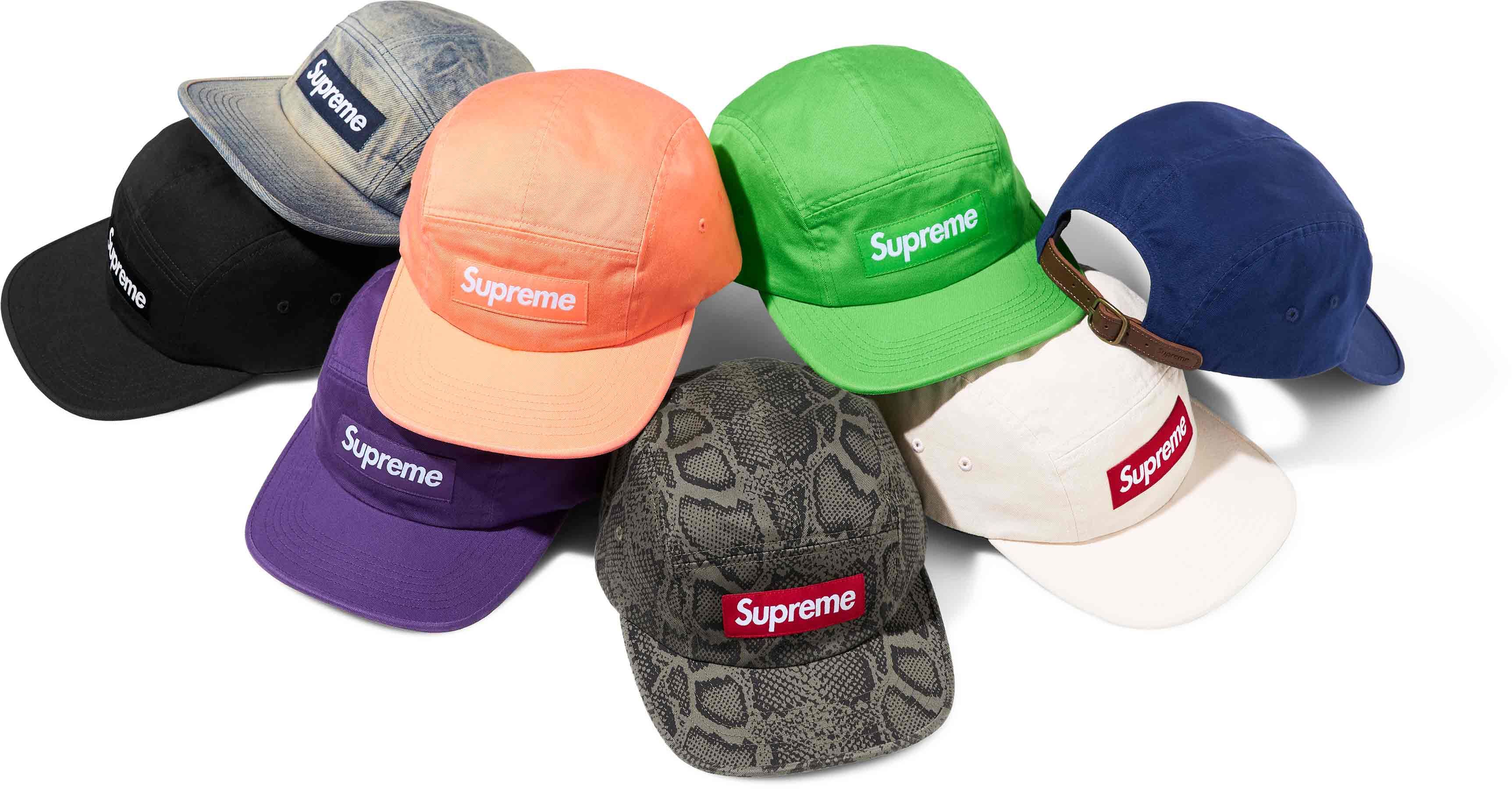 Supreme Washed Chino Twill Camp Cap (SS23) Olive