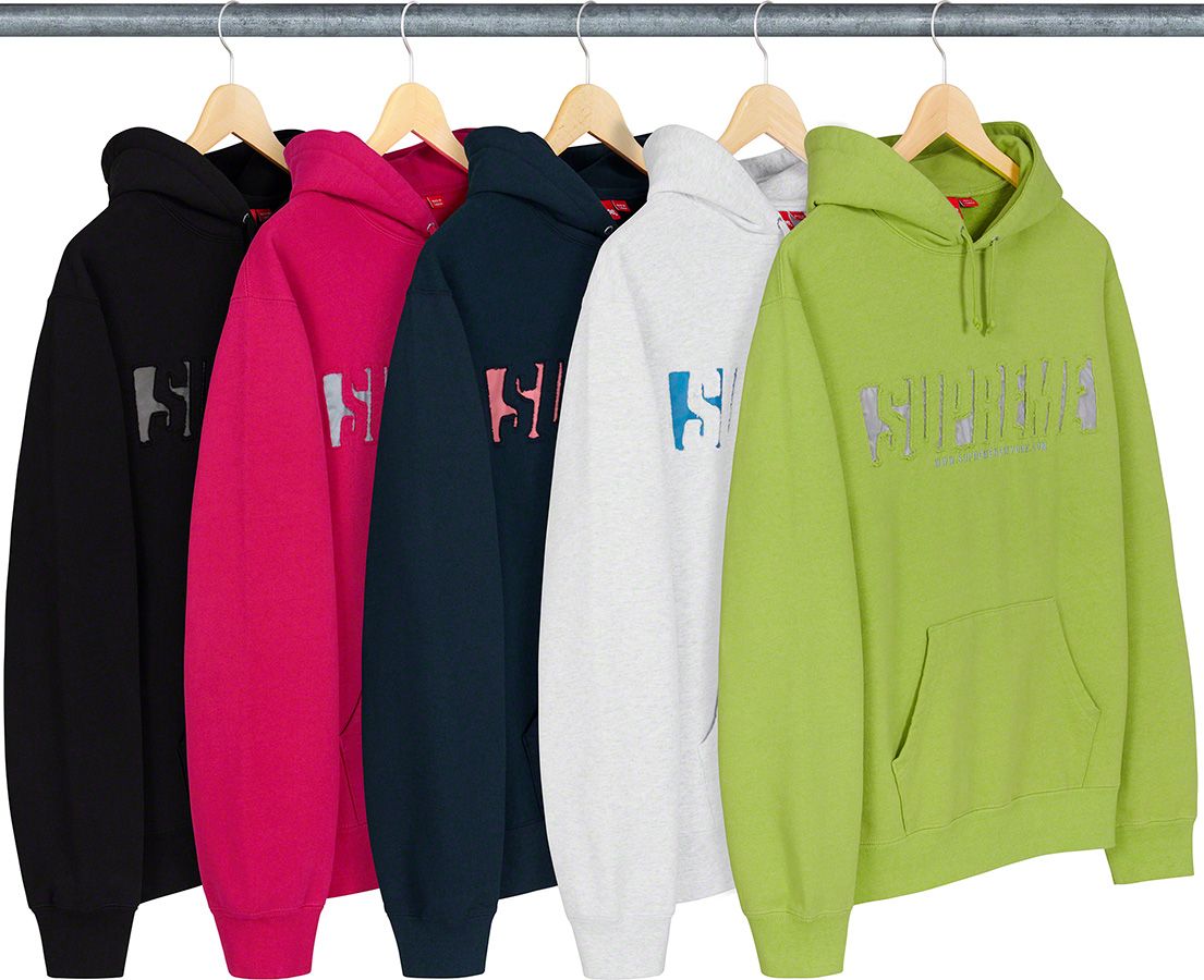 Cutout Letters Hooded Sweatshirt - Spring/Summer 2020 Preview