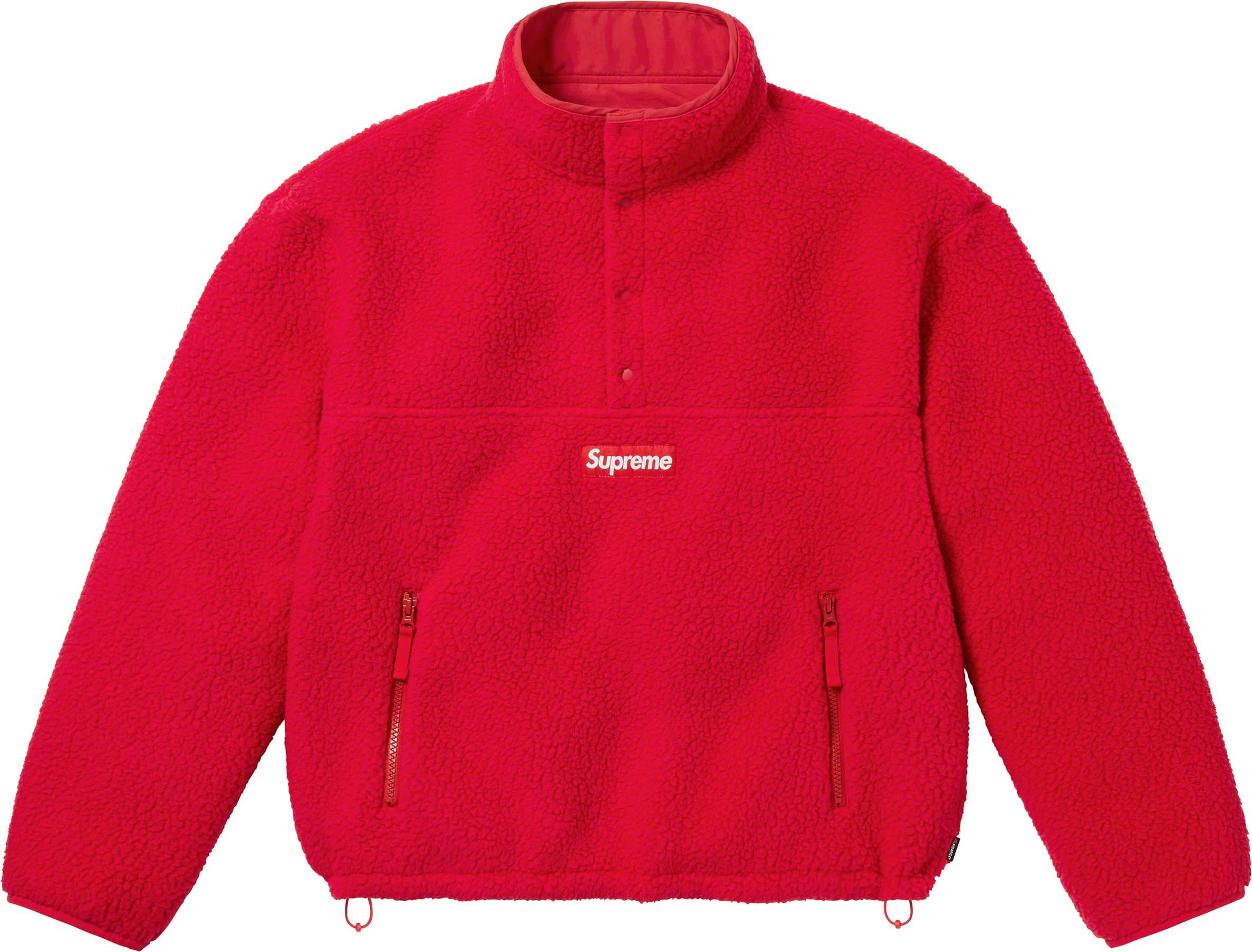 Polartec® Shearling Reversible Pullover - Fall/Winter 2023 Preview 