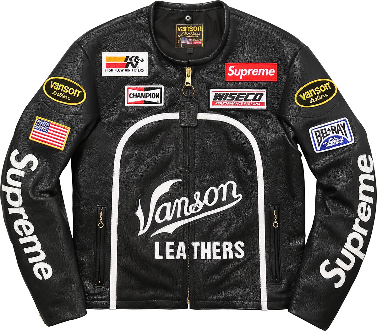 Supreme®/Vanson® Leather Star Jacket - Spring/Summer 2017 Preview