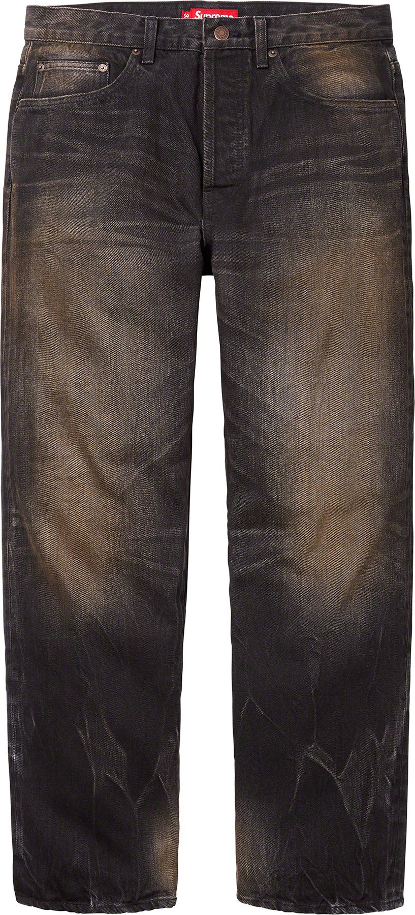 Distressed Loose Fit Selvedge Jean - Fall/Winter 2023 Preview 