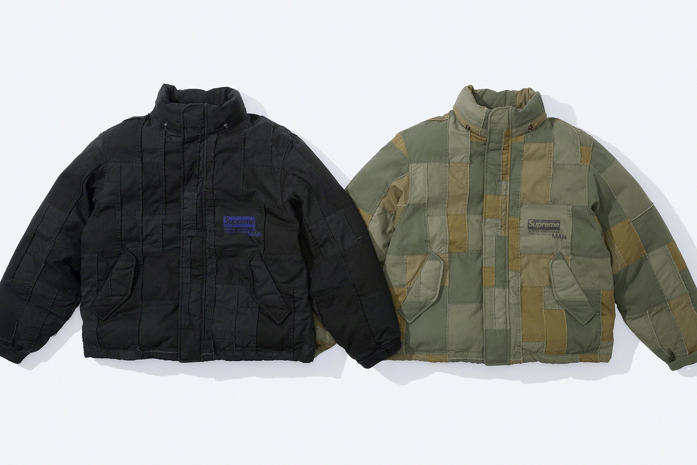Patchwork Puffy Jacket (24/86)