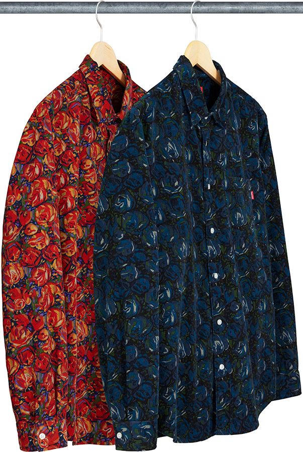 Acid Floral Shirt - Fall/Winter 2018 Preview – Supreme
