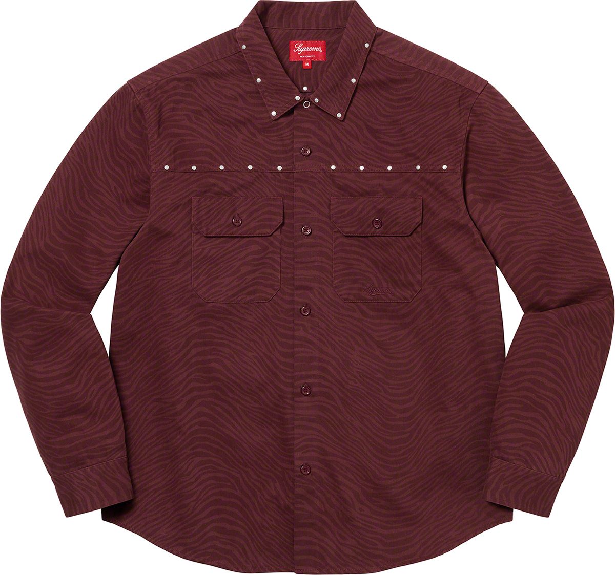 人気定番限定SALEsupreme 22aw heavy flannel shirt Mサイズ トップス