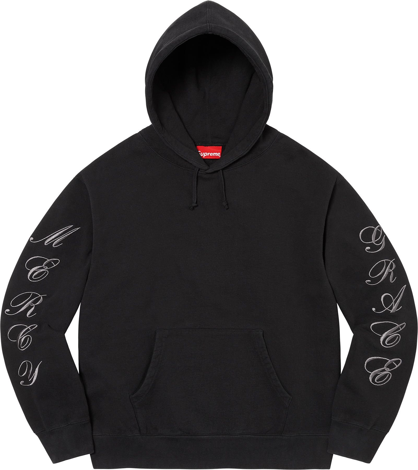 Boxy Piping Arc Hooded Sweatshirt - Spring/Summer 2023 Preview 