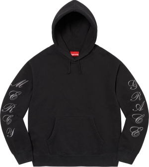 Patches Spiral Hooded Sweatshirt