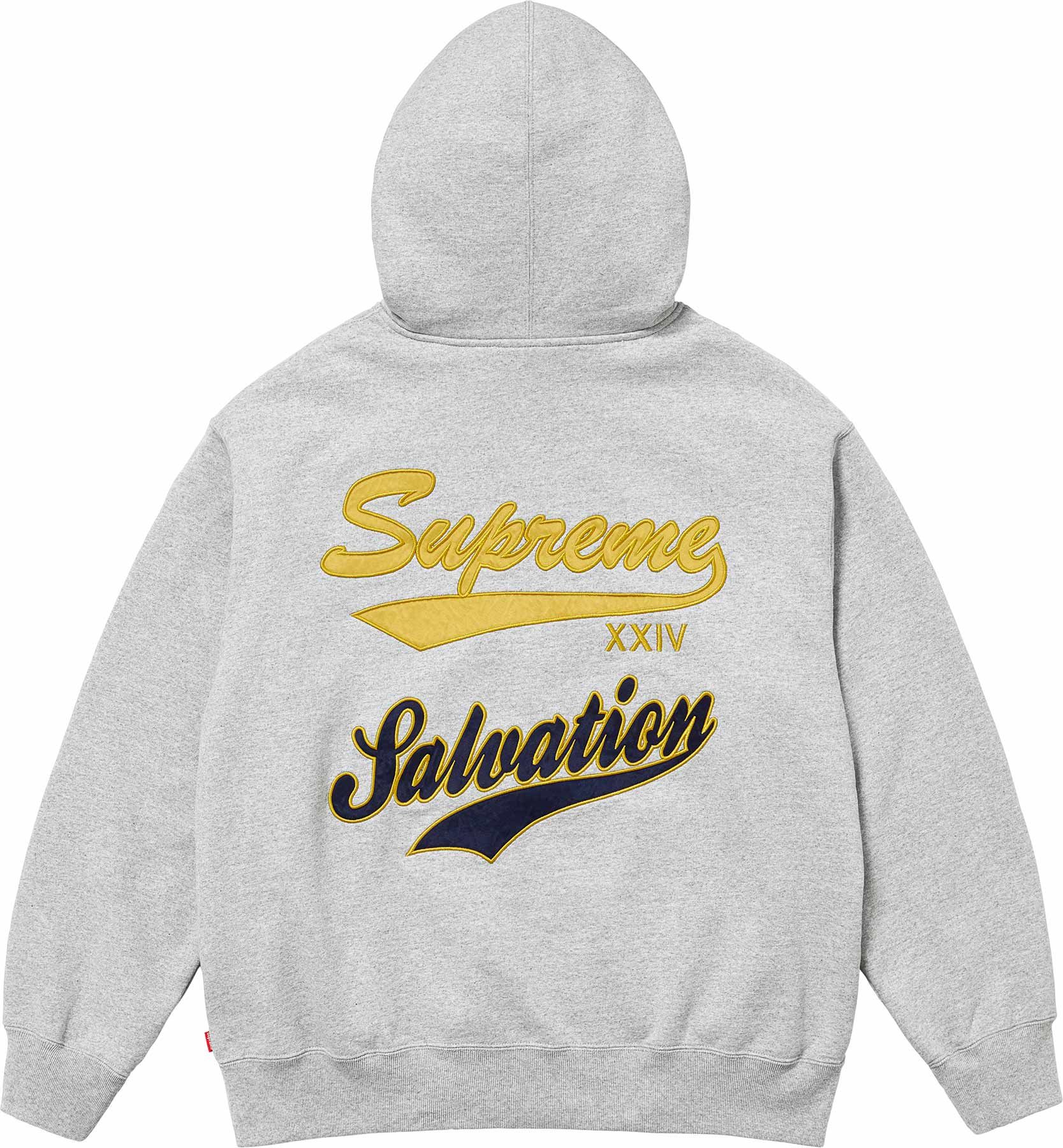 Supreme®/Champion® Zip Up Hooded Sweatshirt - Spring/Summer 2024 