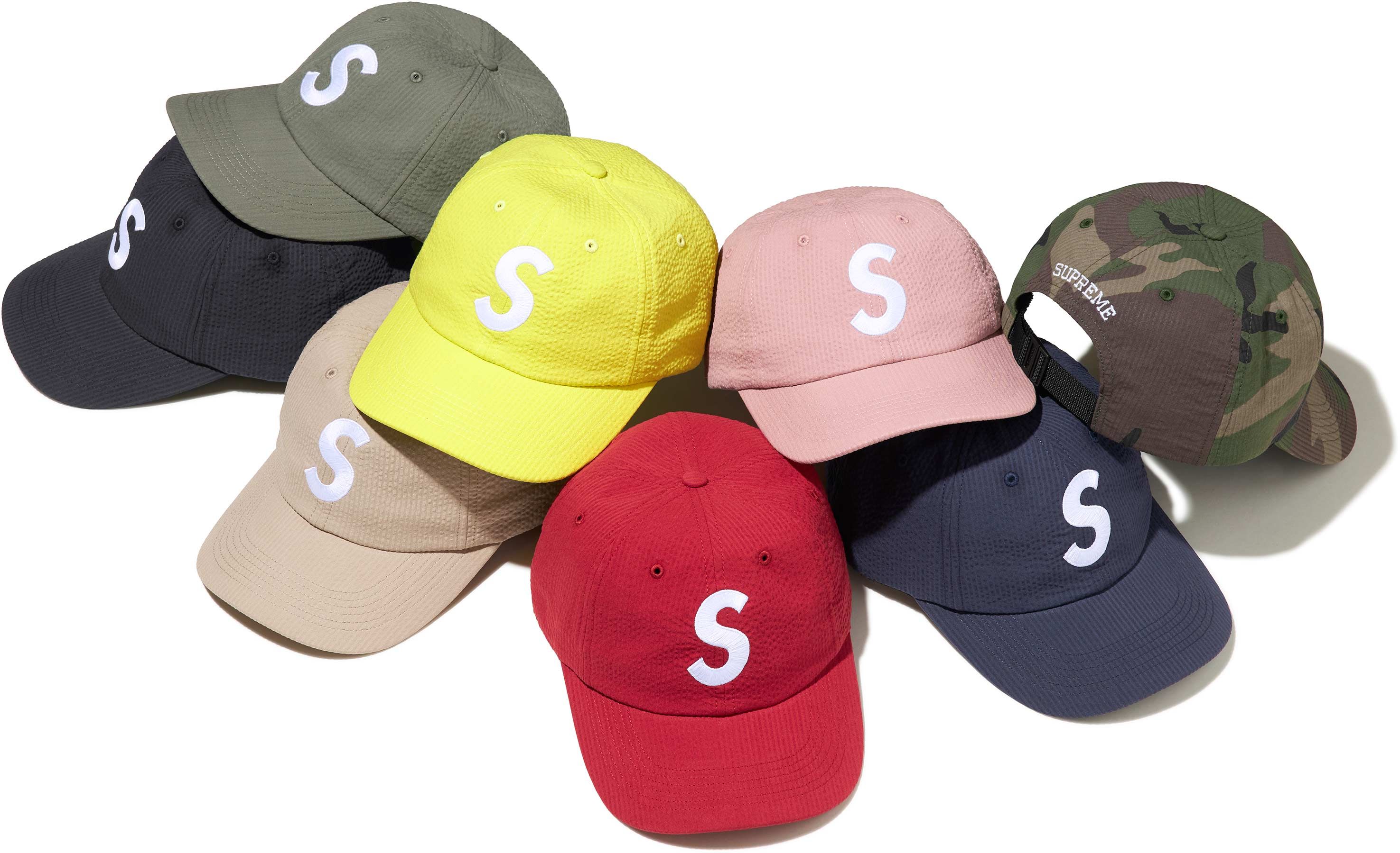 Seersucker S Logo 6-Panel - Spring/Summer 2024 Preview – Supreme