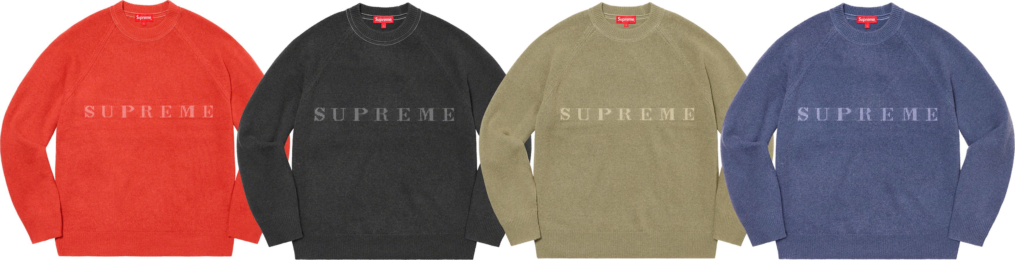 Stone Washed Sweater - Fall/Winter 2020 Preview – Supreme