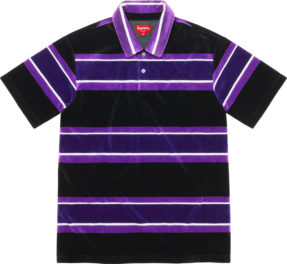 Bleached Velour L/S Polo - Spring/Summer 2021 Preview – Supreme
