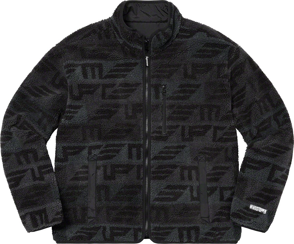 Geo Reversible WINDSTOPPER® Fleece Jacket - Supreme