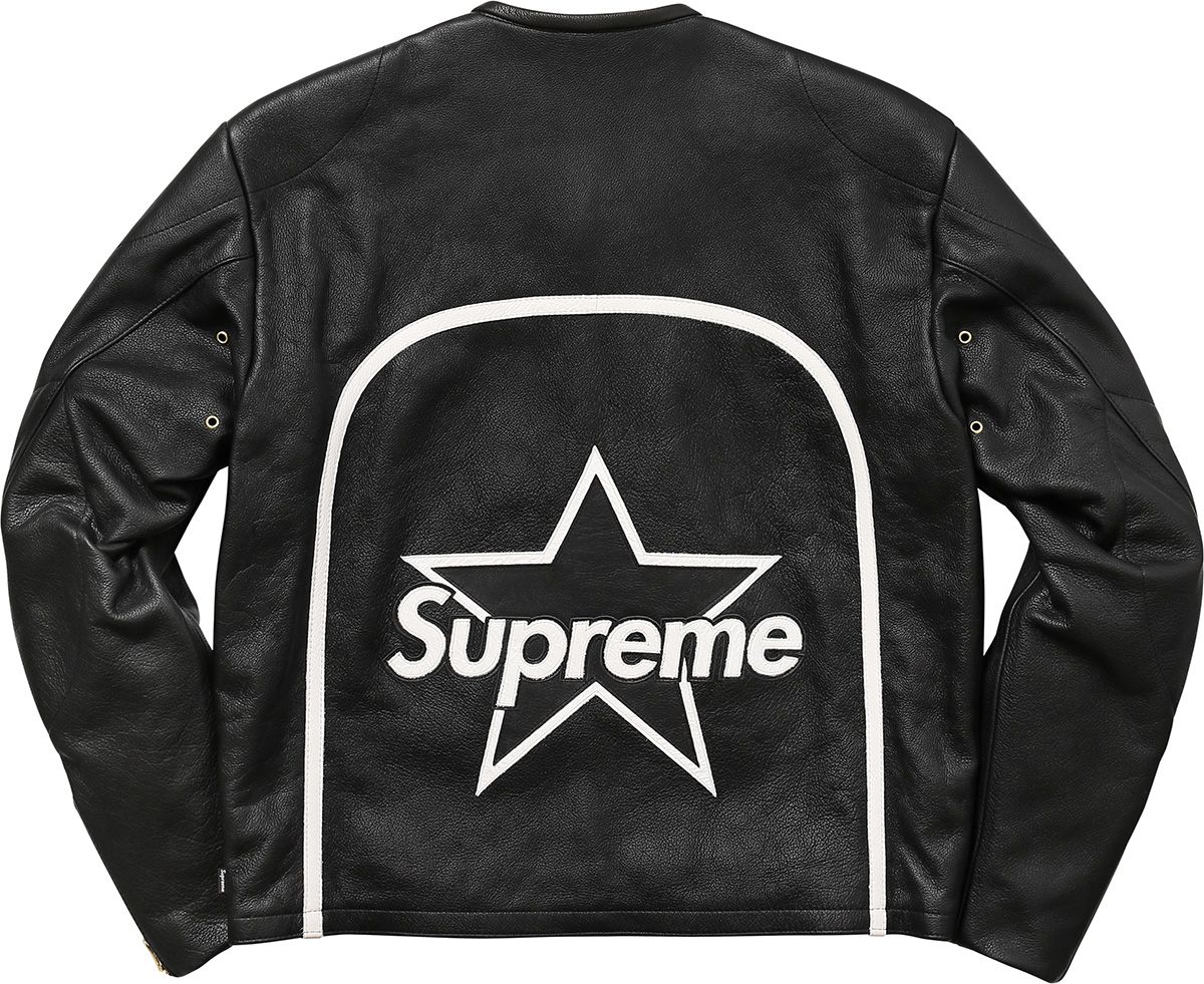 Supreme®/Vanson® Leather Star Jacket - Spring/Summer 2017 Preview 