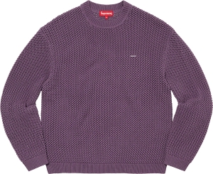 Open Knit Small Box Sweater