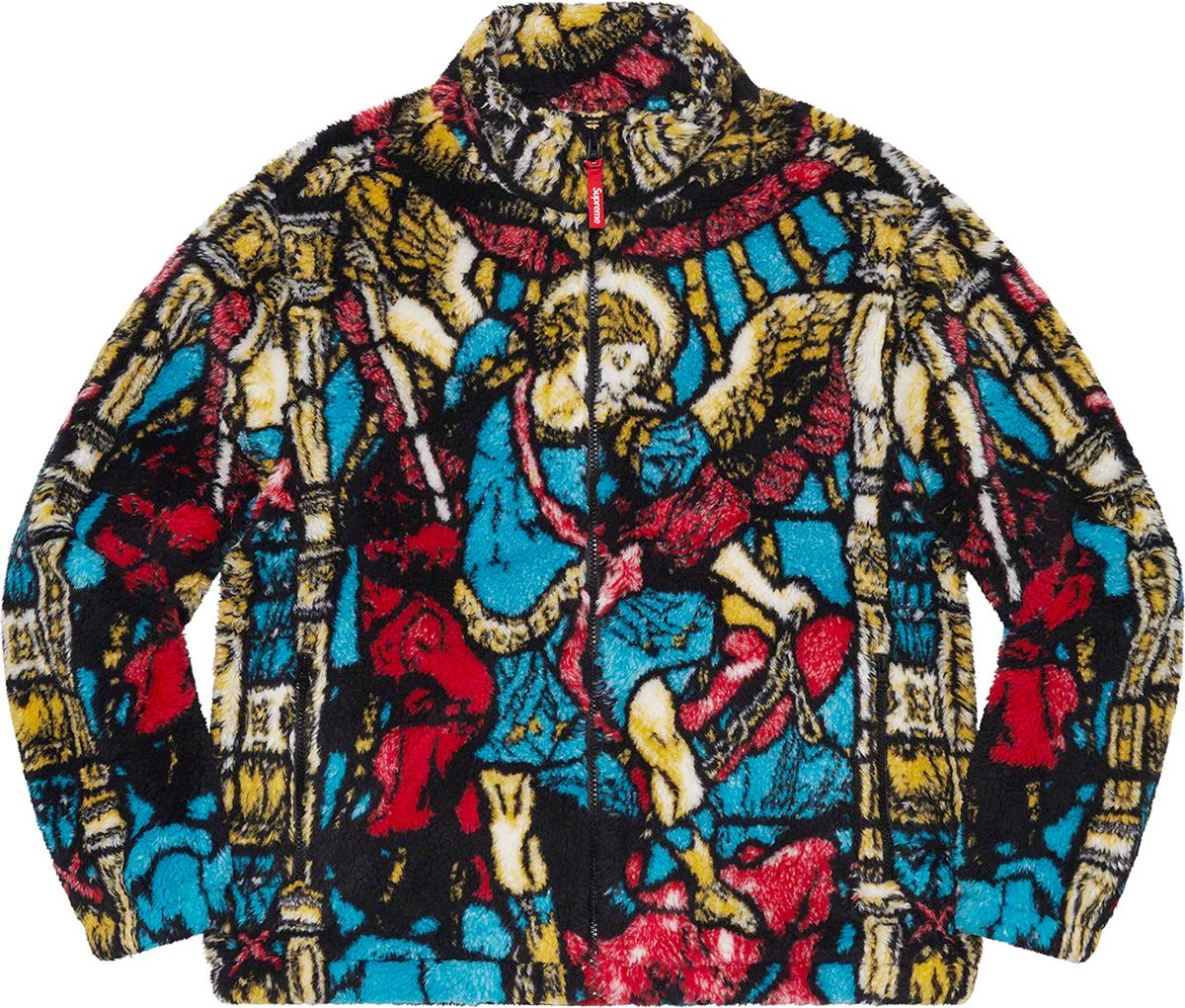 ジャケット・アウターSupreme Saint Michael Fleece Jacket