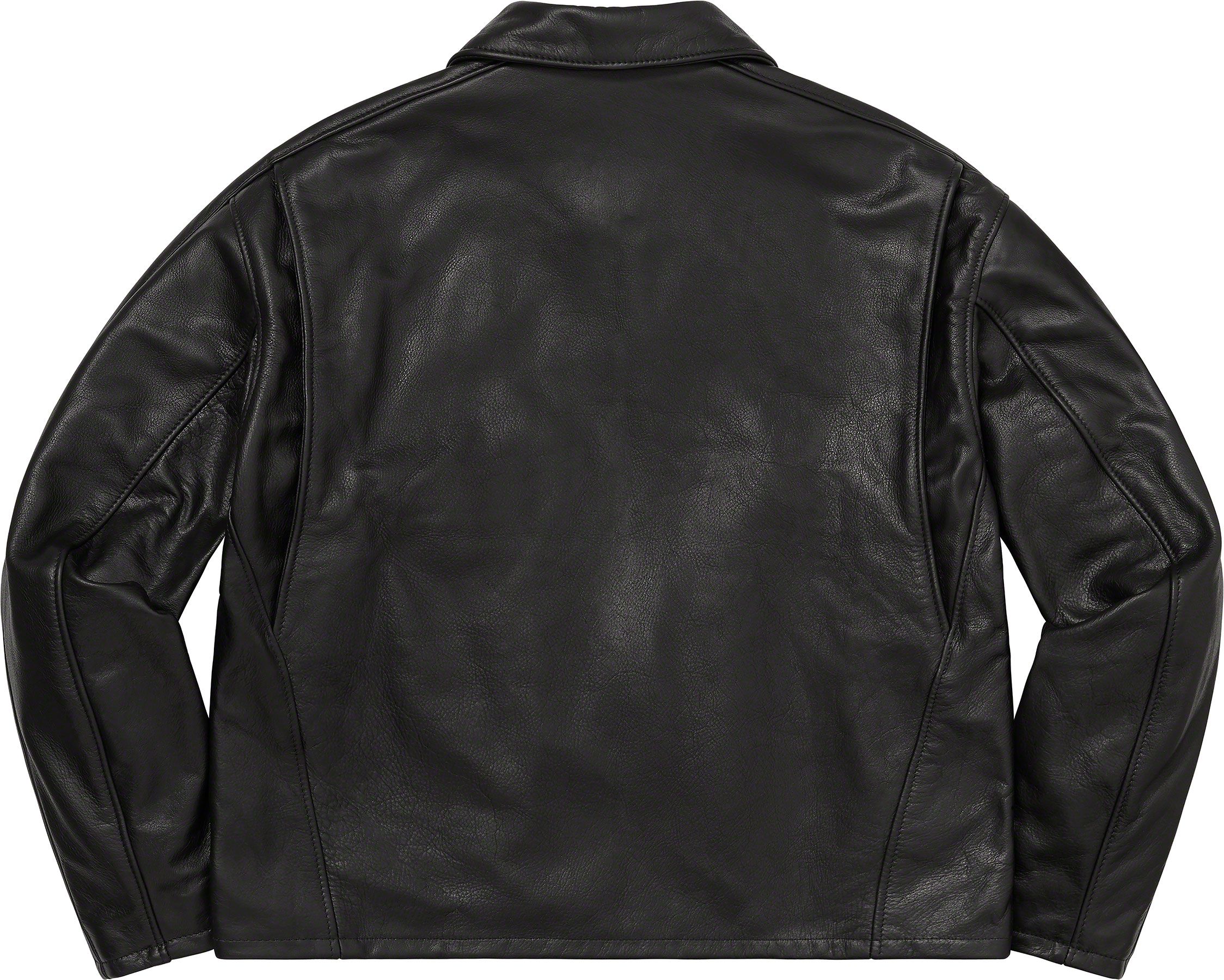 Supreme®/Schott® Leather Racer Jacket - Spring/Summer 2023 
