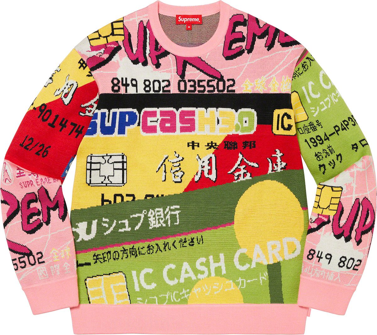 Credit Cards Sweater - Spring/Summer 2022 Preview – Supreme