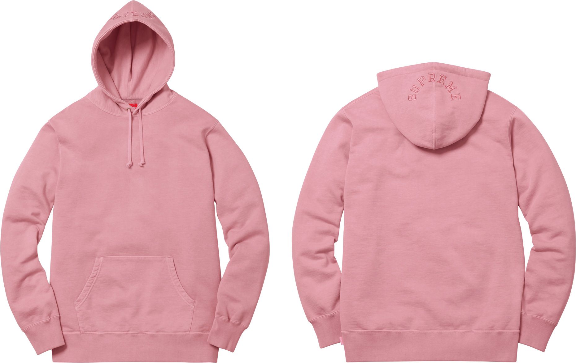 Chest Twill Tape Hooded Sweatshirt - Spring/Summer 2017 Preview