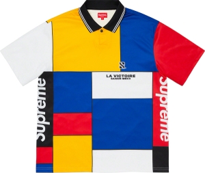 Colorblocked Soccer Polo