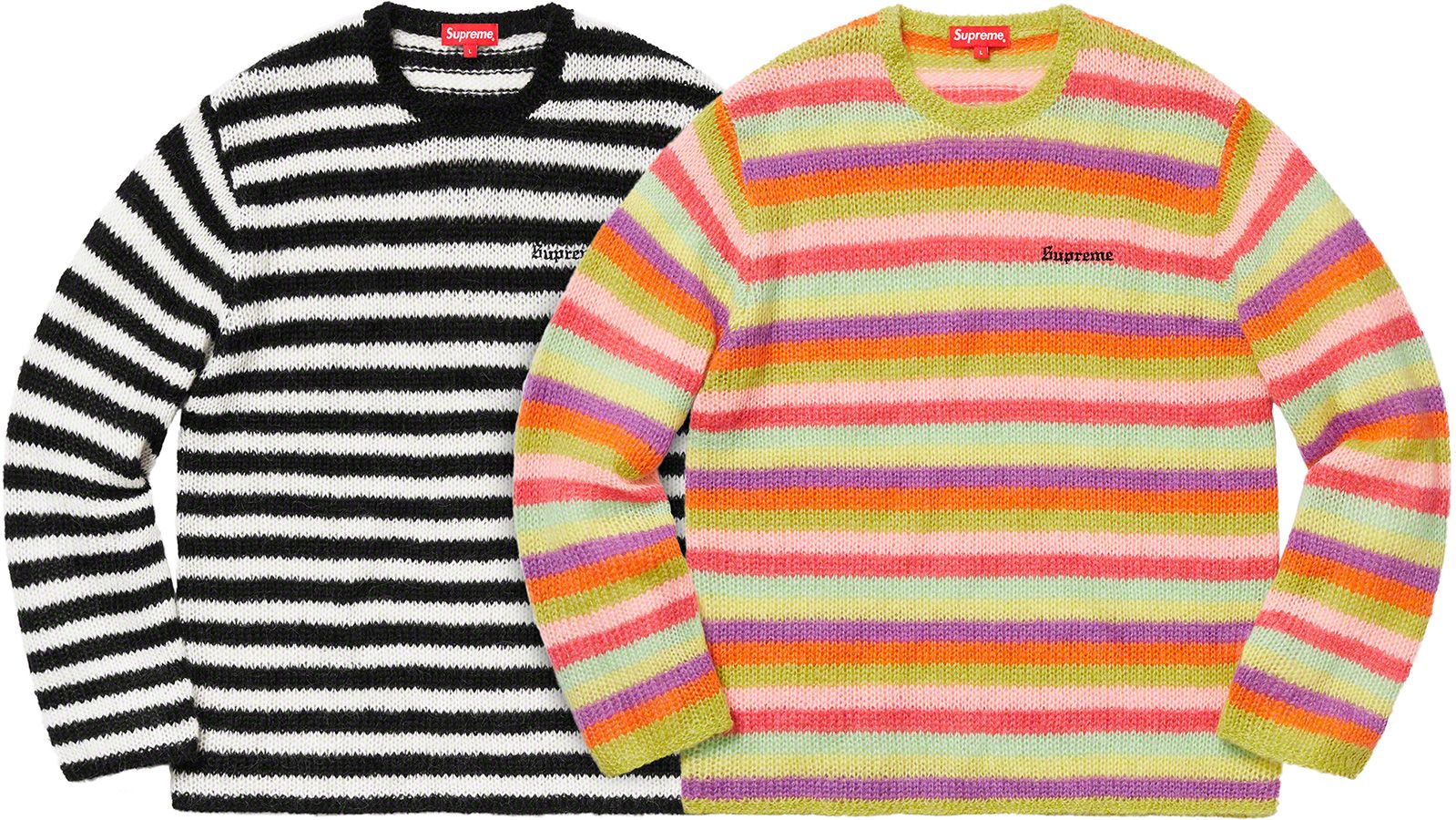 Stripe Mohair Sweater - Fall/Winter 2019 Preview – Supreme