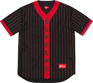 Vertical Logo Baseball Jersey