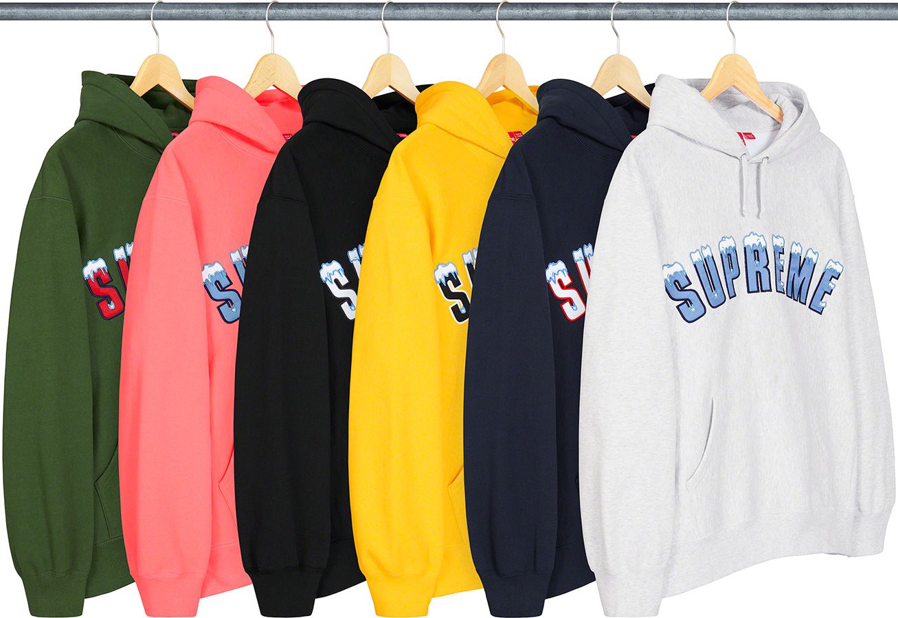 Icy Arc Hooded Sweatshirt - Fall/Winter 2020 Preview – Supreme