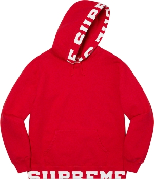 Cropped Logos Hooded Sweatshirt