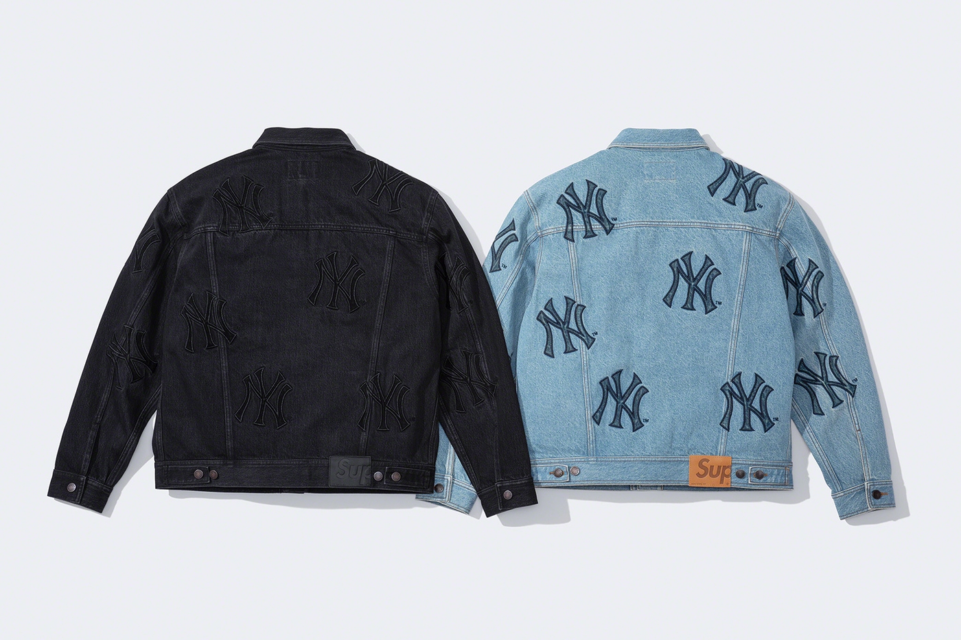 Denim Trucker Jacket. Official Yankees™ merchandise made exclusively for Supreme. (18/36)