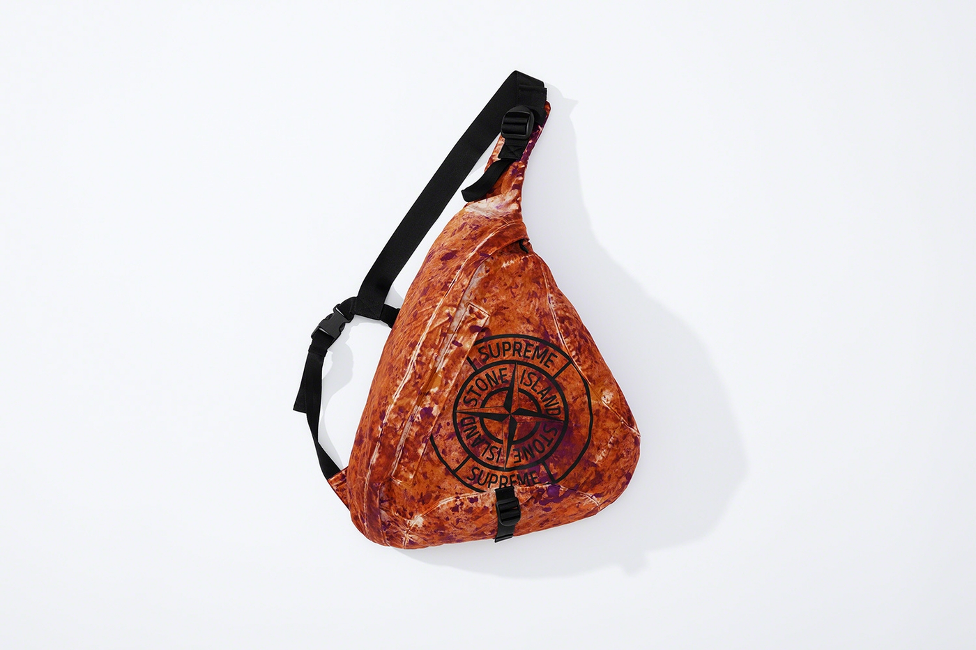 Painted Camo Nylon Shoulder Bag (65/69)