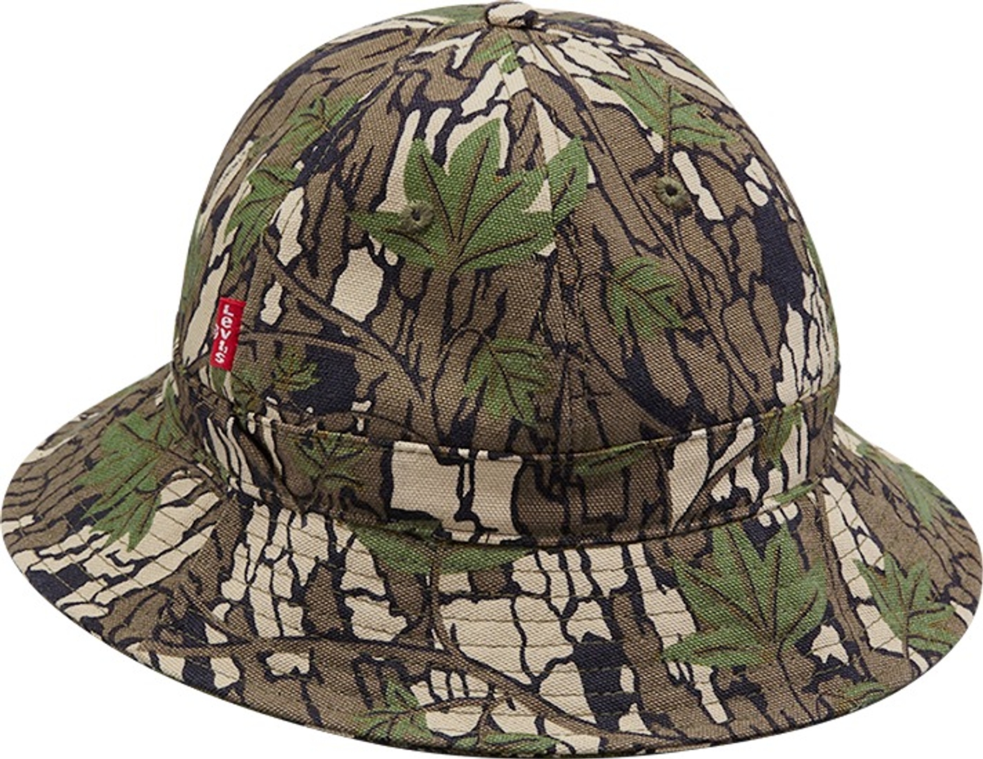 Camouflage Canvas Bell Hat (12/12)