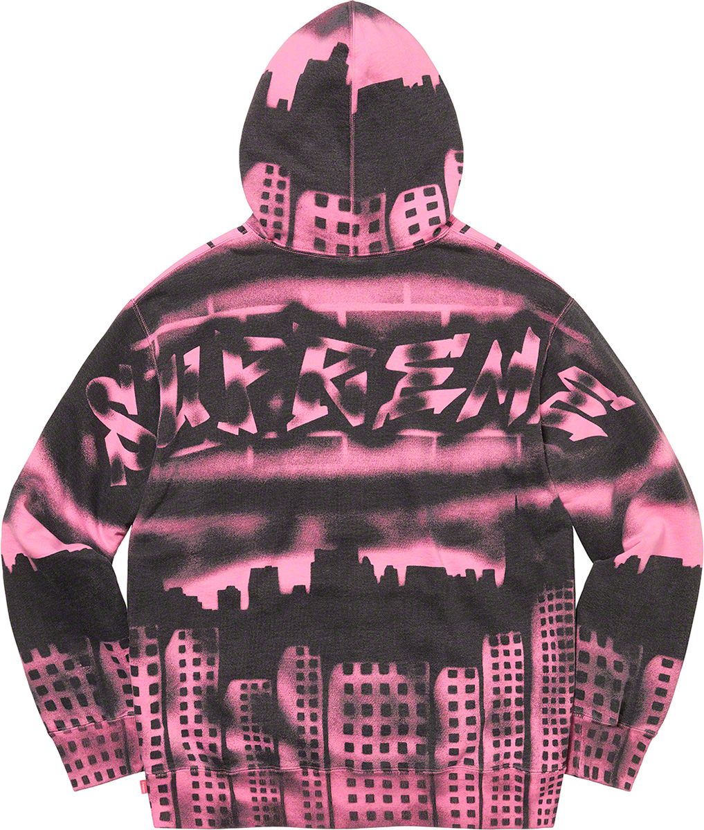 Supreme®/New York Yankees™ Airbrush Hooded Sweatshirt - Fall