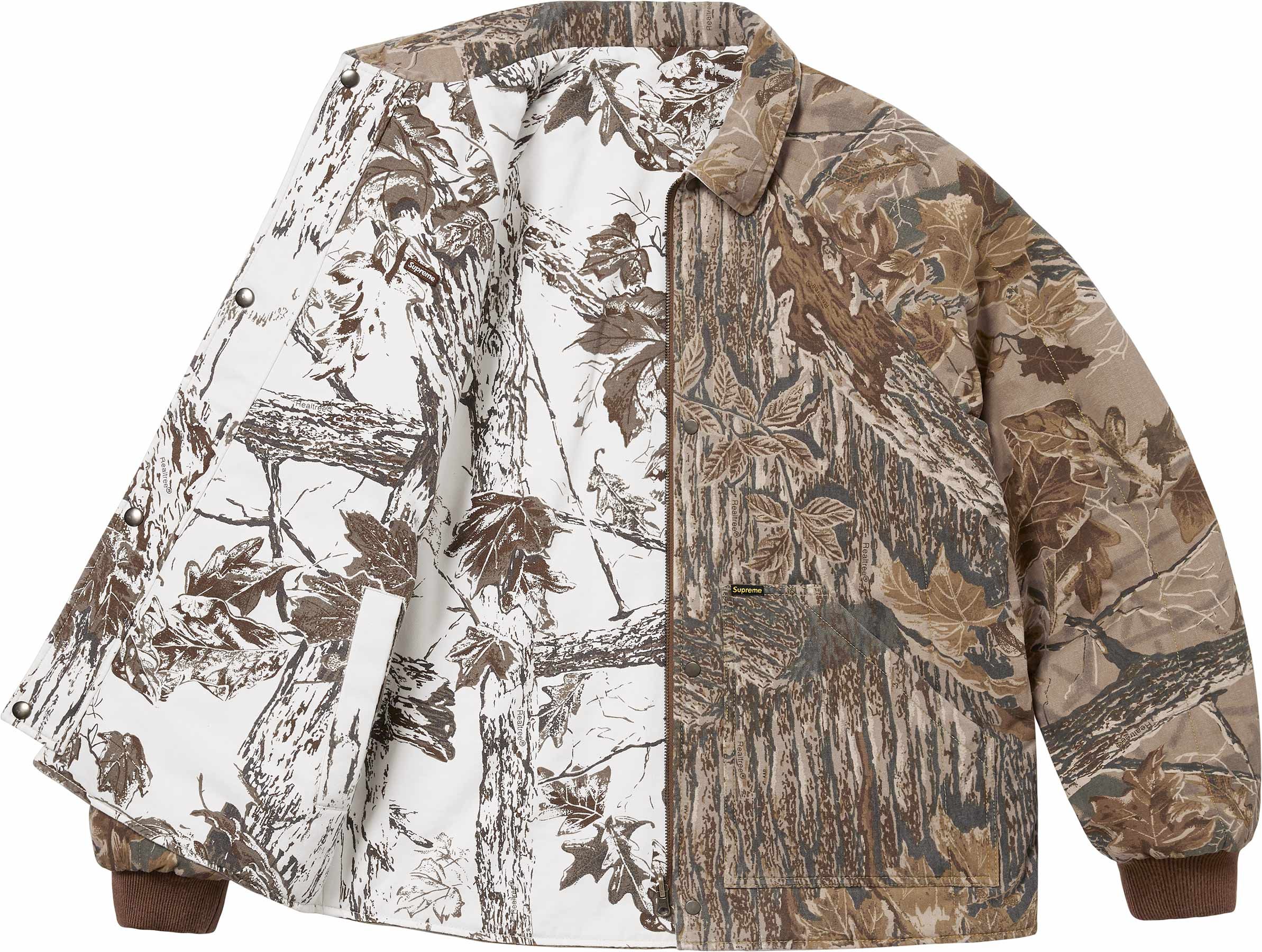 Supreme RealTree Reversible Quilted Work - ジャケット・アウター