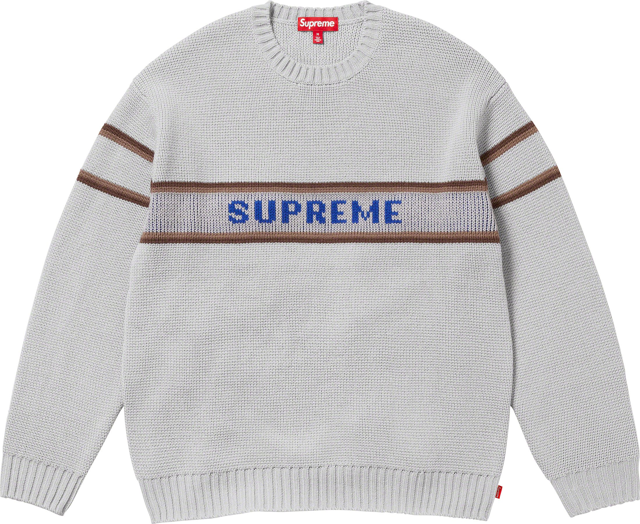 Blurred Logo Sweater - Fall/Winter 2023 Preview – Supreme