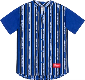 Jacquard Logo Baseball Jersey