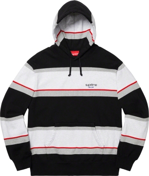 Stripe Hooded Sweatshirt