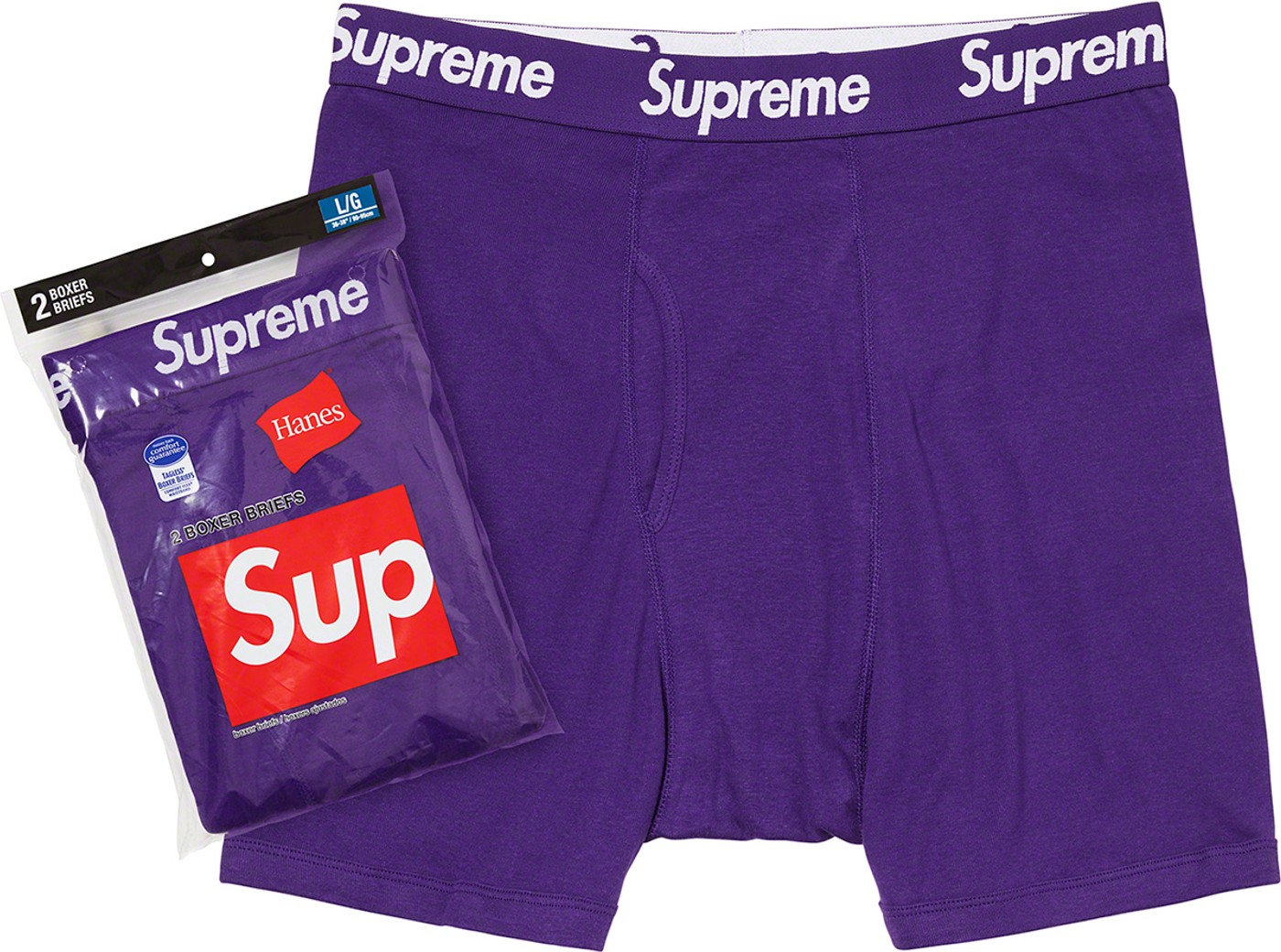 Supreme®/Hanes® Boxer Briefs (2 Pack) - Spring/Summer 2021 Preview