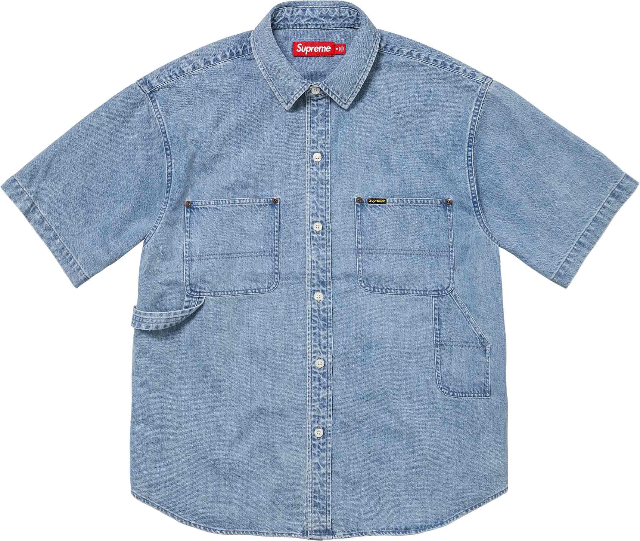 Loose Fit S/S Denim Painter Shirt - Spring/Summer 2024 Preview