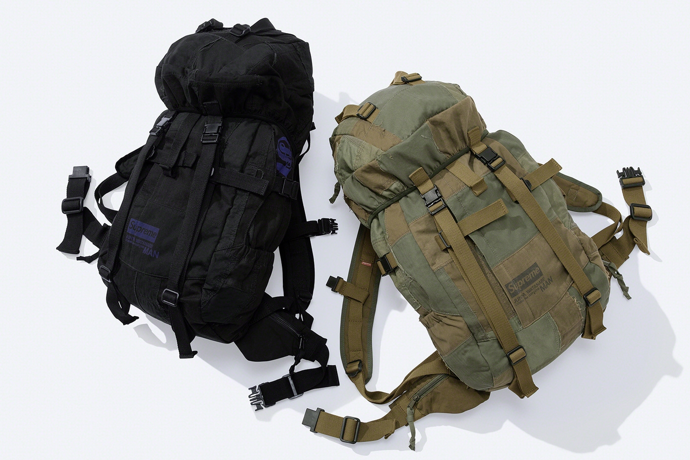 Patchwork Backpack. 34L. (83/86)