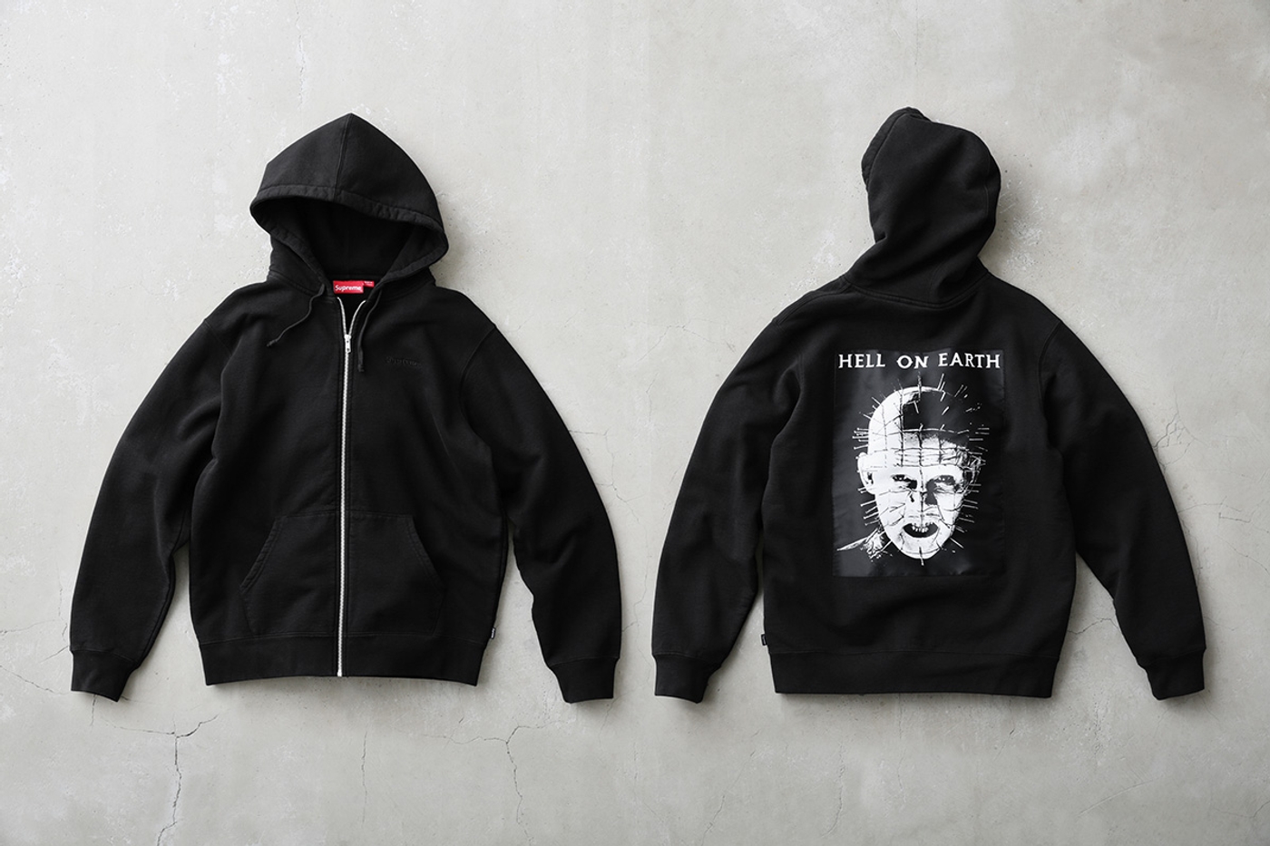 Pinhead Zip Up Hooded Sweatshirt with woven patch (19/25)