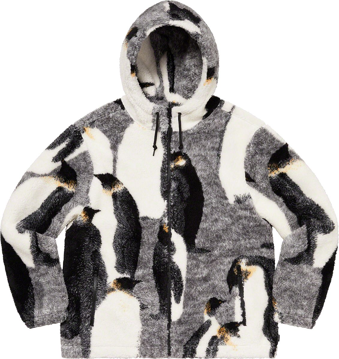Penguins Hooded Fleece Jacket - Fall/Winter 2020 Preview – Supreme