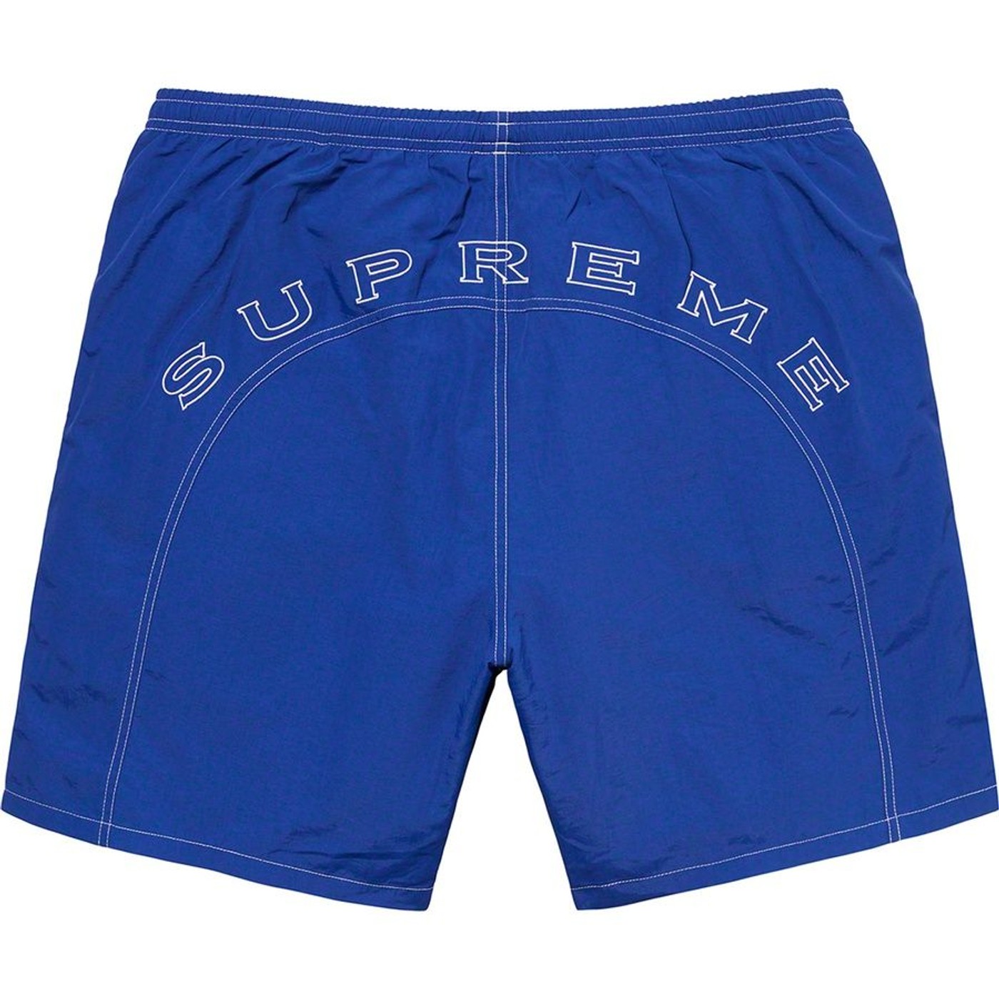 Authentic re-worked Supreme compression cycle shorts with Supreme