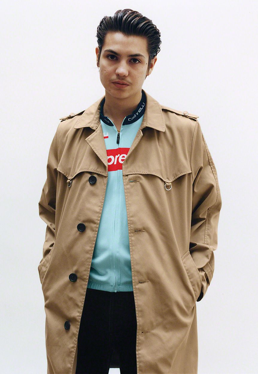 D-Ring Trench Coat, Supreme®/Castelli Cycling Jersey, Washed Regular Jean image 4/30
