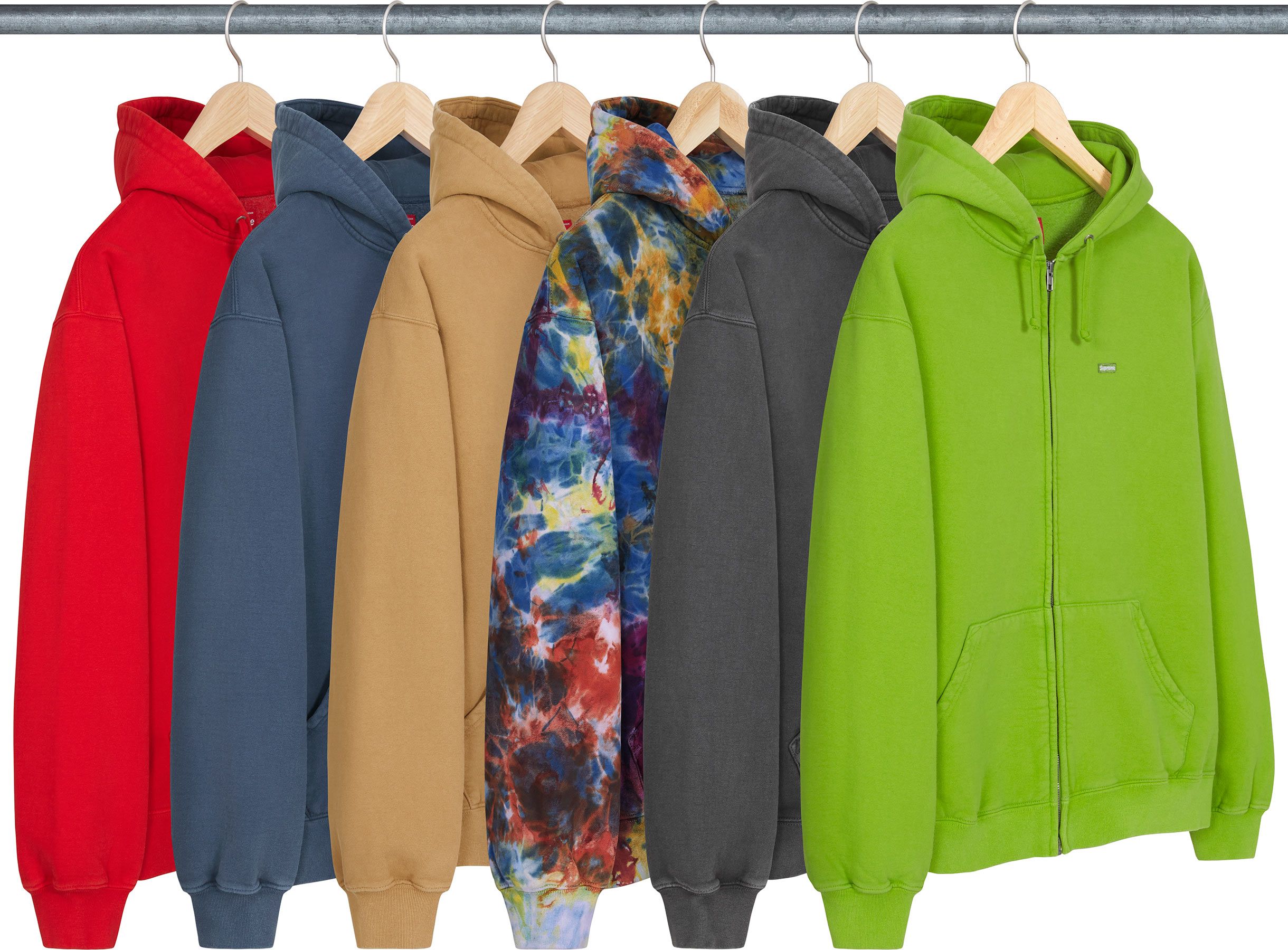 Collage Zip Up Hooded Sweatshirt - Spring/Summer 2024 Preview 